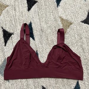 NWOT Burgundy bralette